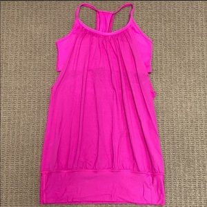 Lululemon No Limits Tank Size S (4) Beautiful Pink